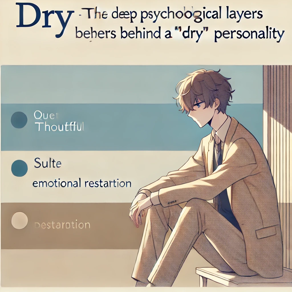 ドライな性格の背後にある深層心理：冷静さと感情の関係