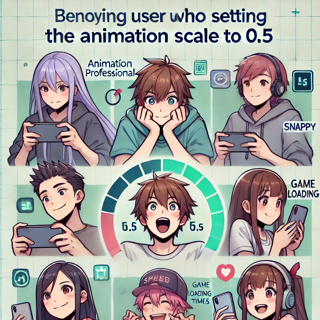 アニメーションスケール 0.5 はどんなユーザーにおすすめ？