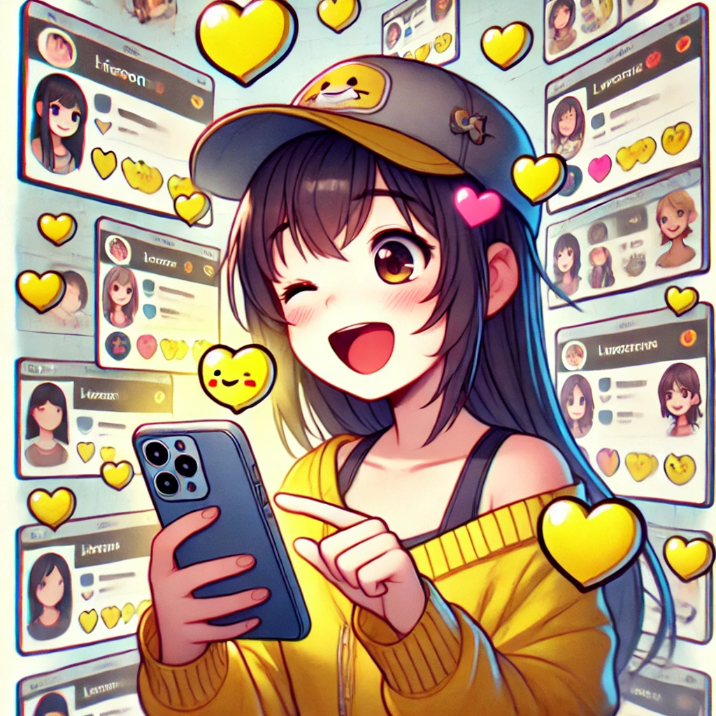 スナチャ💛 何人で表示される？