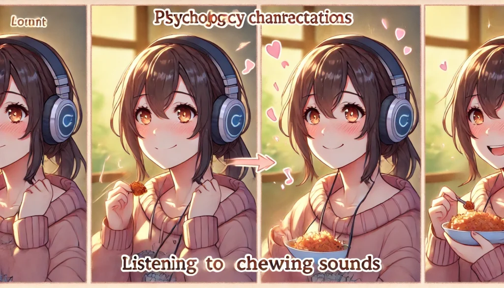 咀嚼音が好きな人の特徴とは？