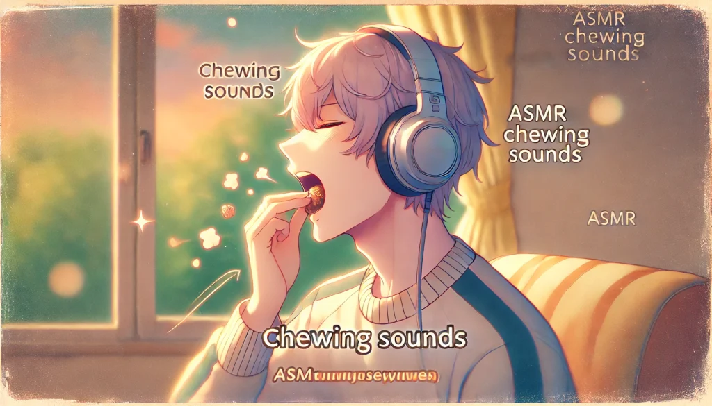 咀嚼音が好きな理由は？その心理に迫る