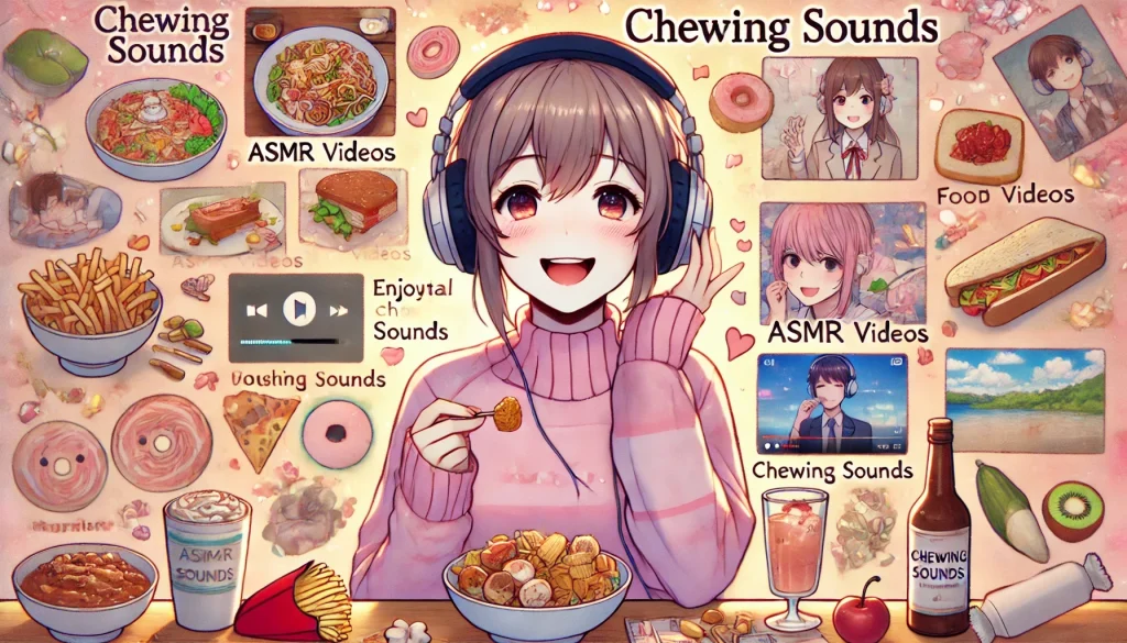 咀嚼音の楽しみ方とおすすめコンテンツは？