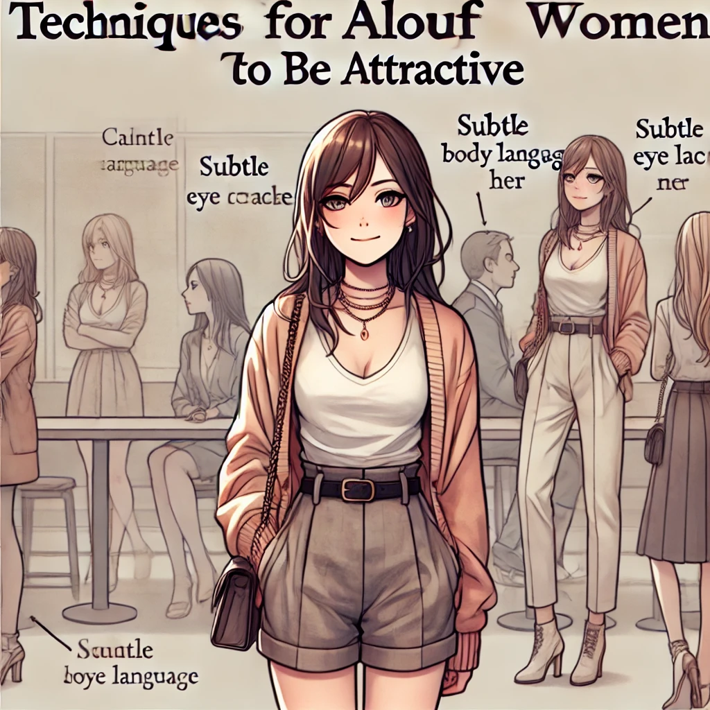 無関心な女性がモテるためのテクニック