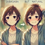 サバサバしているけど天然な性格を持つ女性キャラクター。落ち着いた表情から少し天然な一面が見える表情までを描いたイラスト。