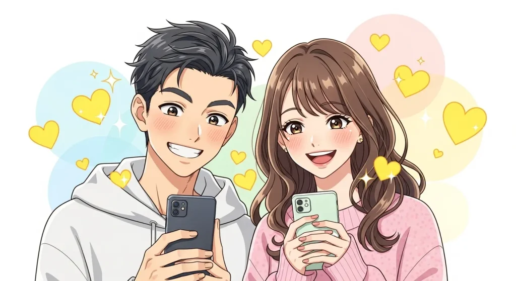 黄色ハート💛の意味とは?LINEで好意を伝える男女の心理イメージ