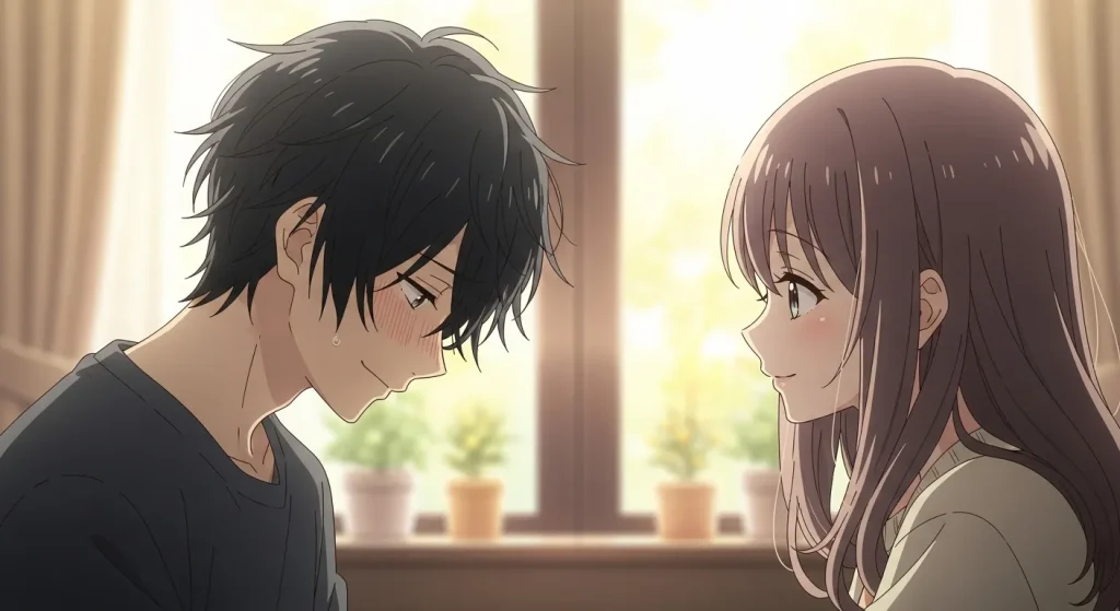 おとなしいけど気が強い人の恋愛での魅力やモテる理由を表すイメージイラスト