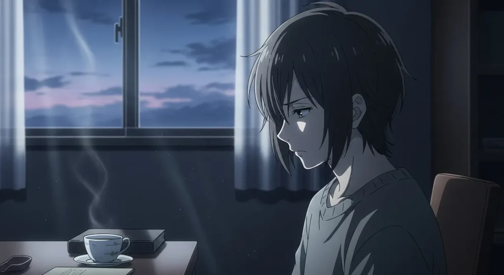 おとなしいのに気が強い人の内面の心理や葛藤を表すイメージイラスト