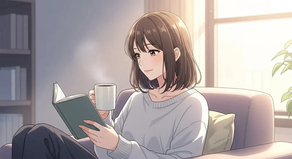 家にいるのが好きな人の性格（マイペースで一人時間を楽しむ女性）