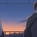 距離を置く3ヶ月男性心理に悩む男女のすれ違いを描いたアニメイラスト