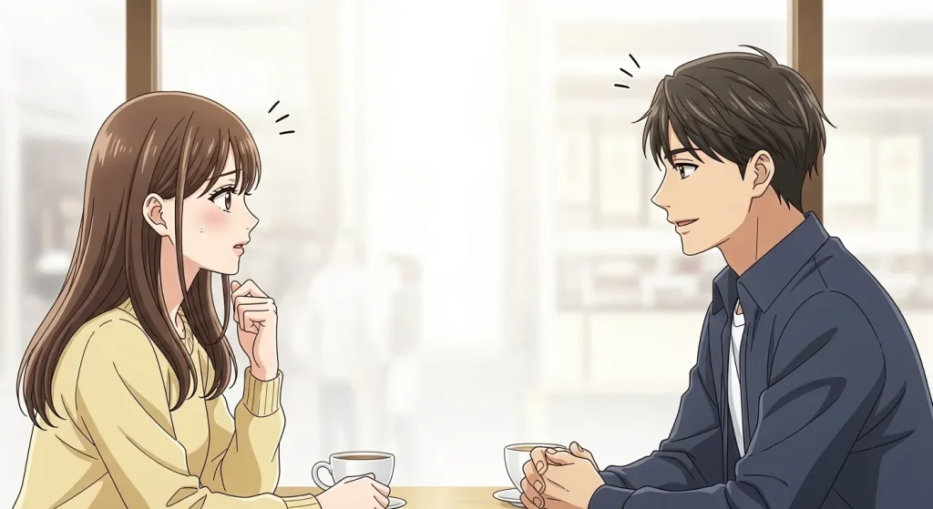 好きな人への既読無視が脈ありか脈なしかを見極める男女の会話イメージ