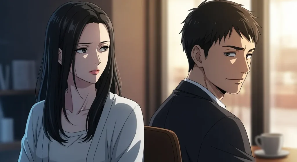 既読無視の脈あり・脈なしを見分ける男女の態度変化のアニメイラスト