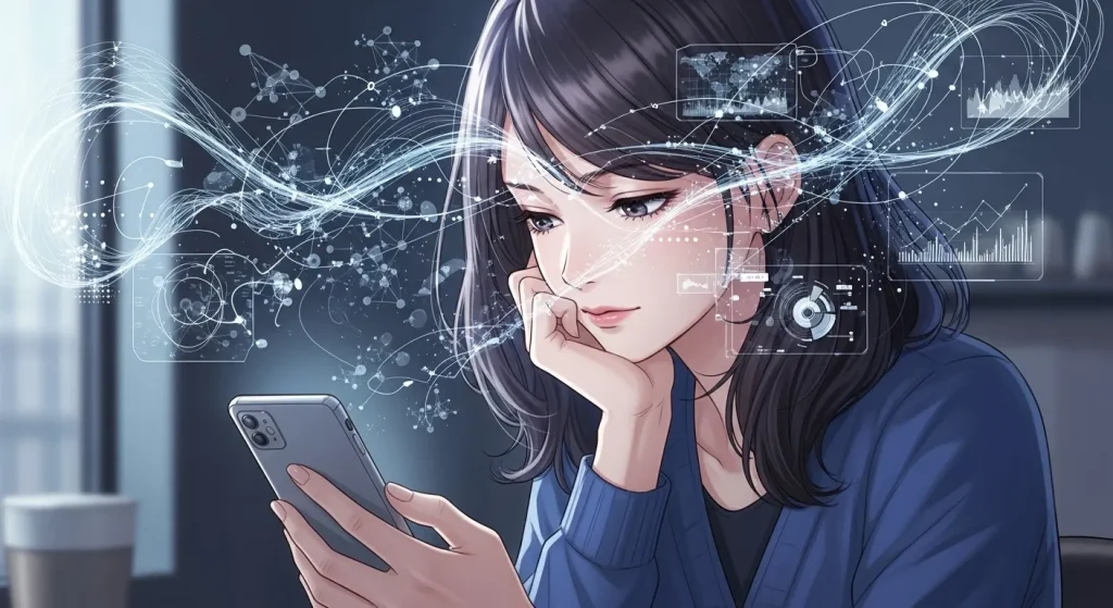 返信が遅い男は冷めたのかを前との変化や行動から分析するイメージ画像