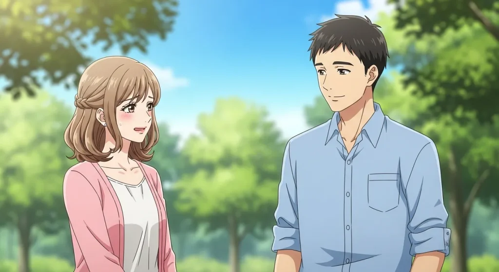 仲直り後に自然に会話できるカップルとまだ気持ちが残っている可能性を示す様子