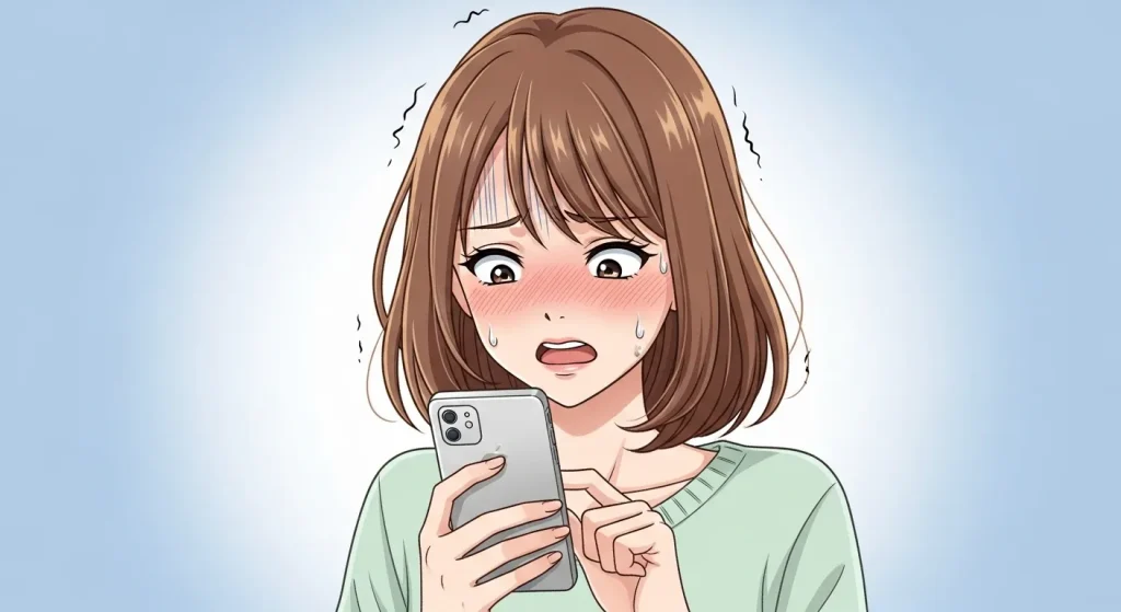 喧嘩後に距離を置かれて焦る女性の心理と連絡を待つ不安な様子